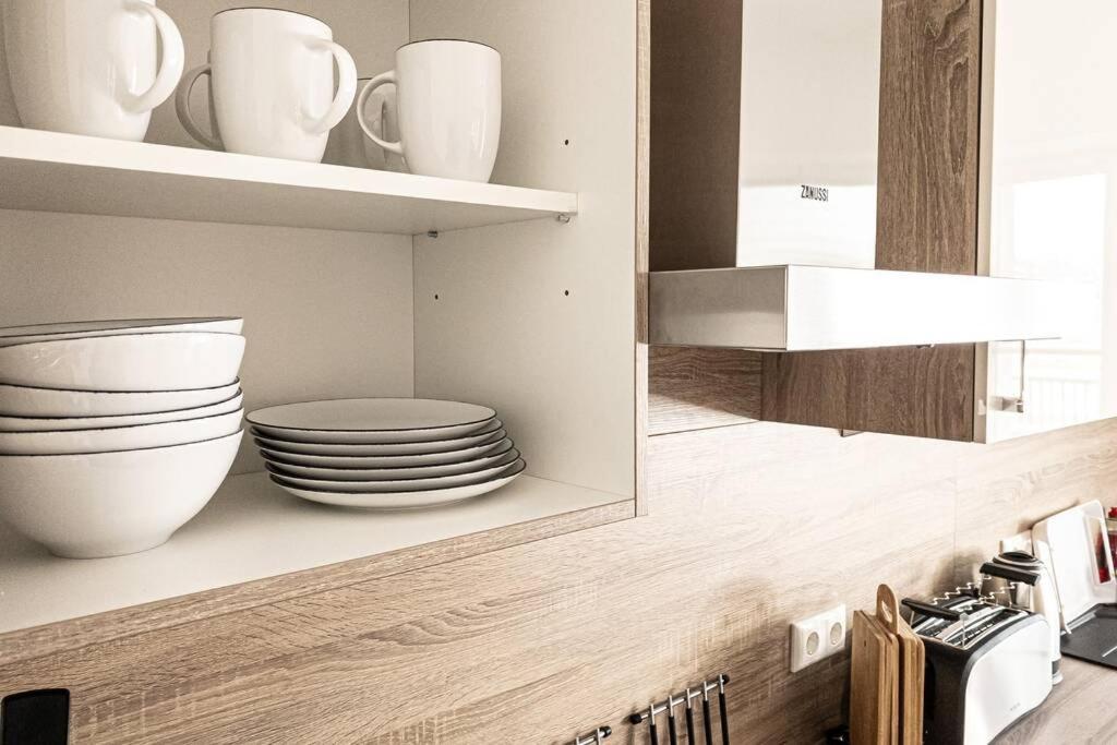 Modernes Luxus-Apartment Im Leipziger Zentrum Esterno foto