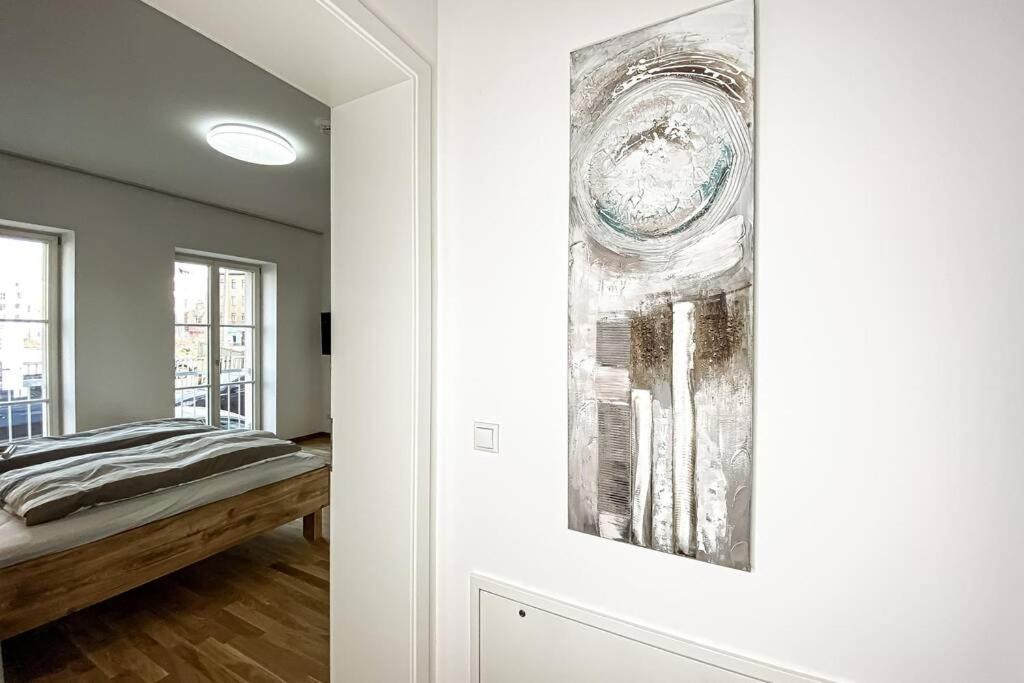 Modernes Luxus-Apartment Im Leipziger Zentrum Esterno foto