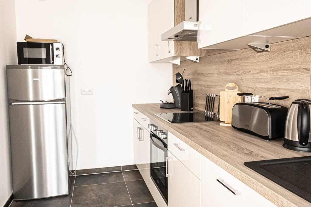 Modernes Luxus-Apartment Im Leipziger Zentrum Esterno foto