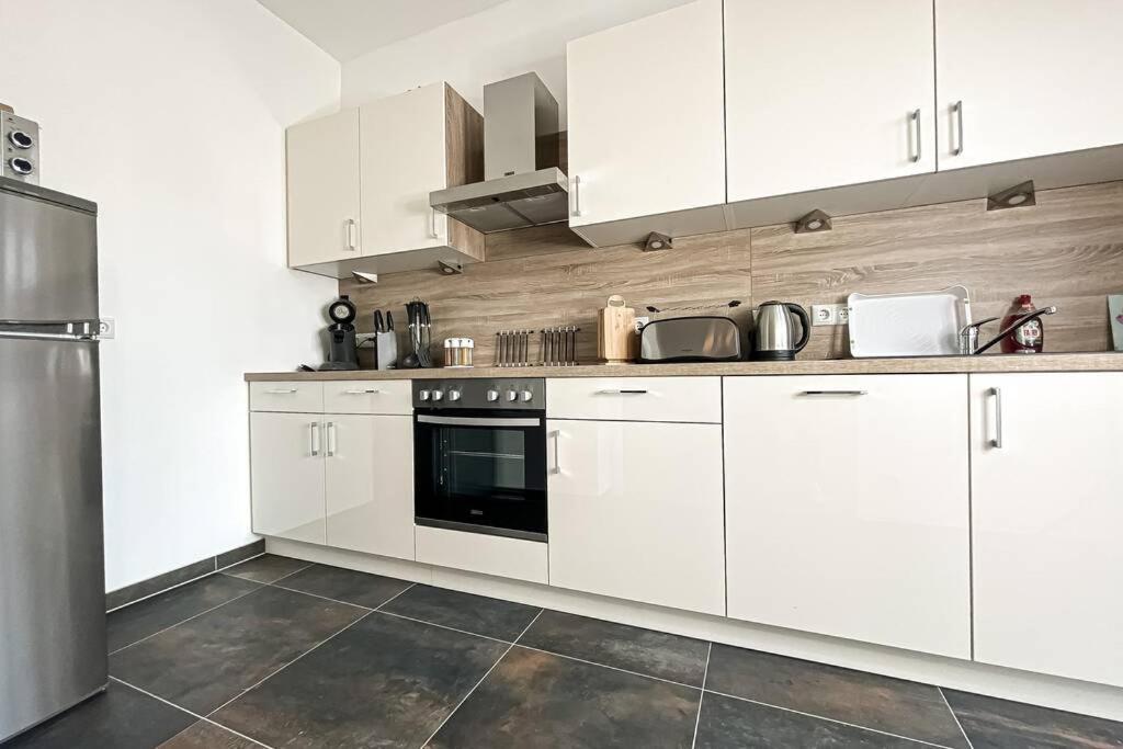 Modernes Luxus-Apartment Im Leipziger Zentrum Esterno foto