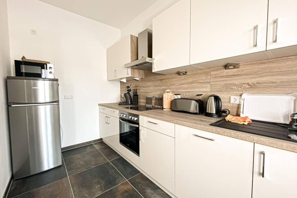 Modernes Luxus-Apartment Im Leipziger Zentrum Esterno foto