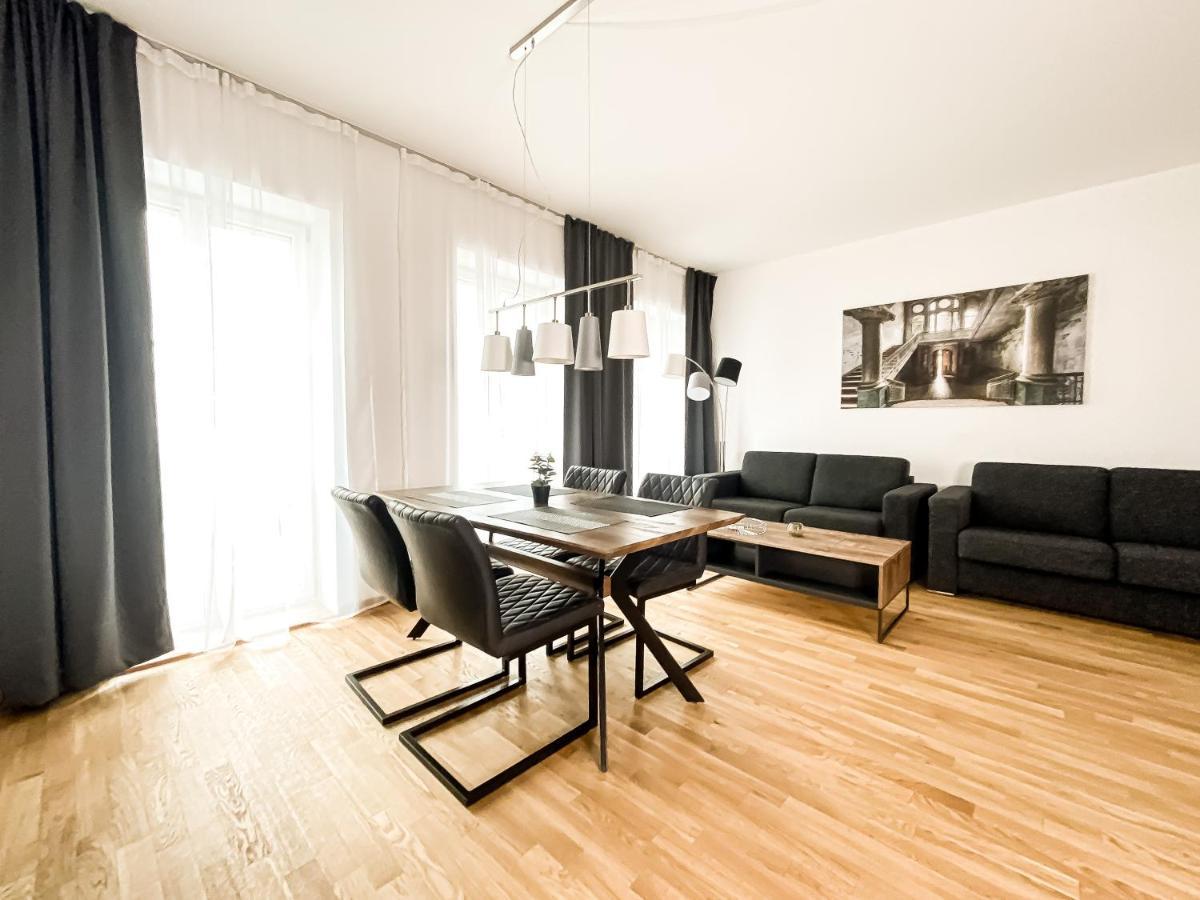 Modernes Luxus-Apartment Im Leipziger Zentrum Esterno foto