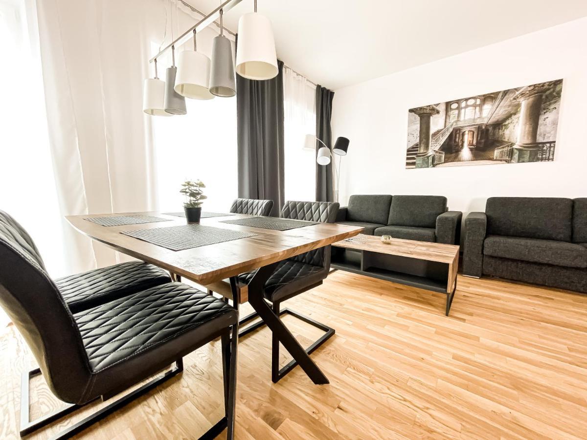 Modernes Luxus-Apartment Im Leipziger Zentrum Esterno foto