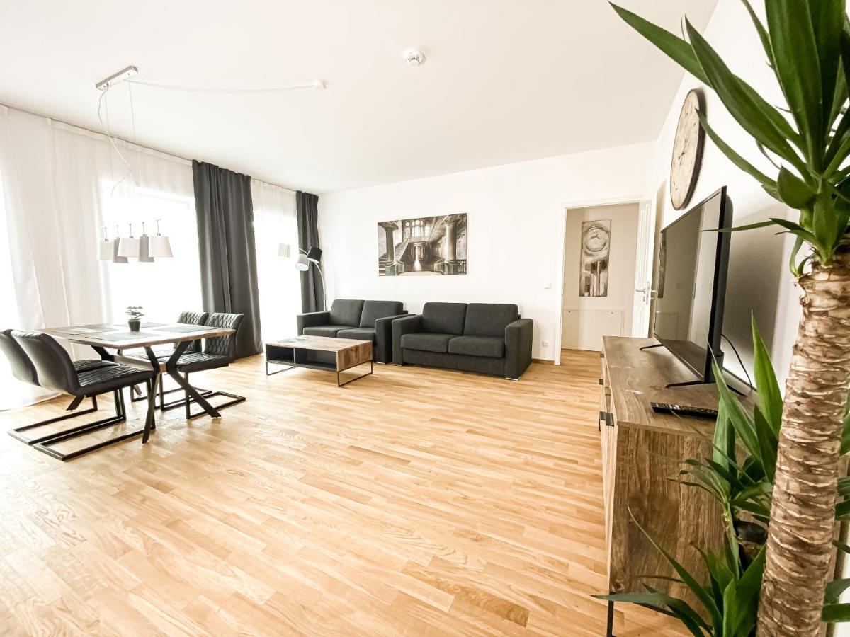 Modernes Luxus-Apartment Im Leipziger Zentrum Esterno foto