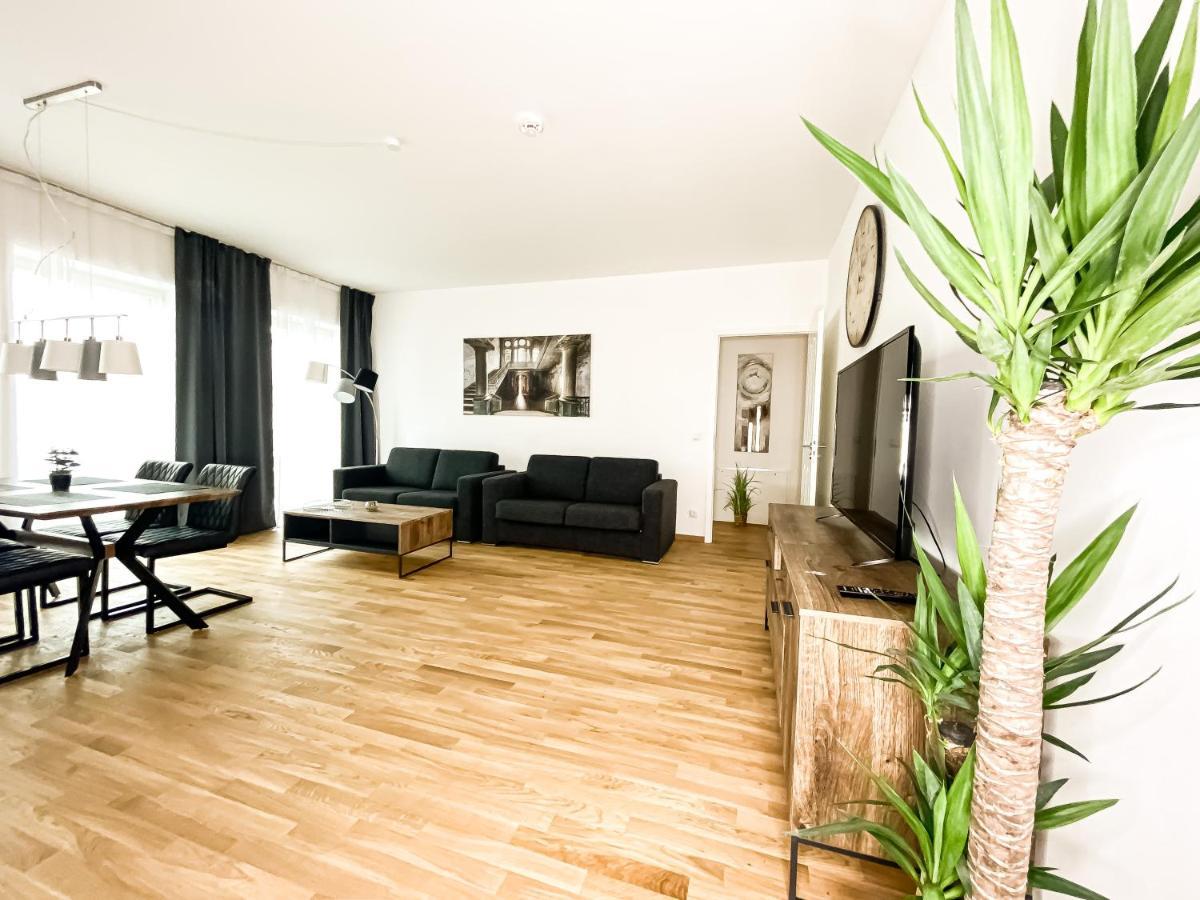 Modernes Luxus-Apartment Im Leipziger Zentrum Esterno foto