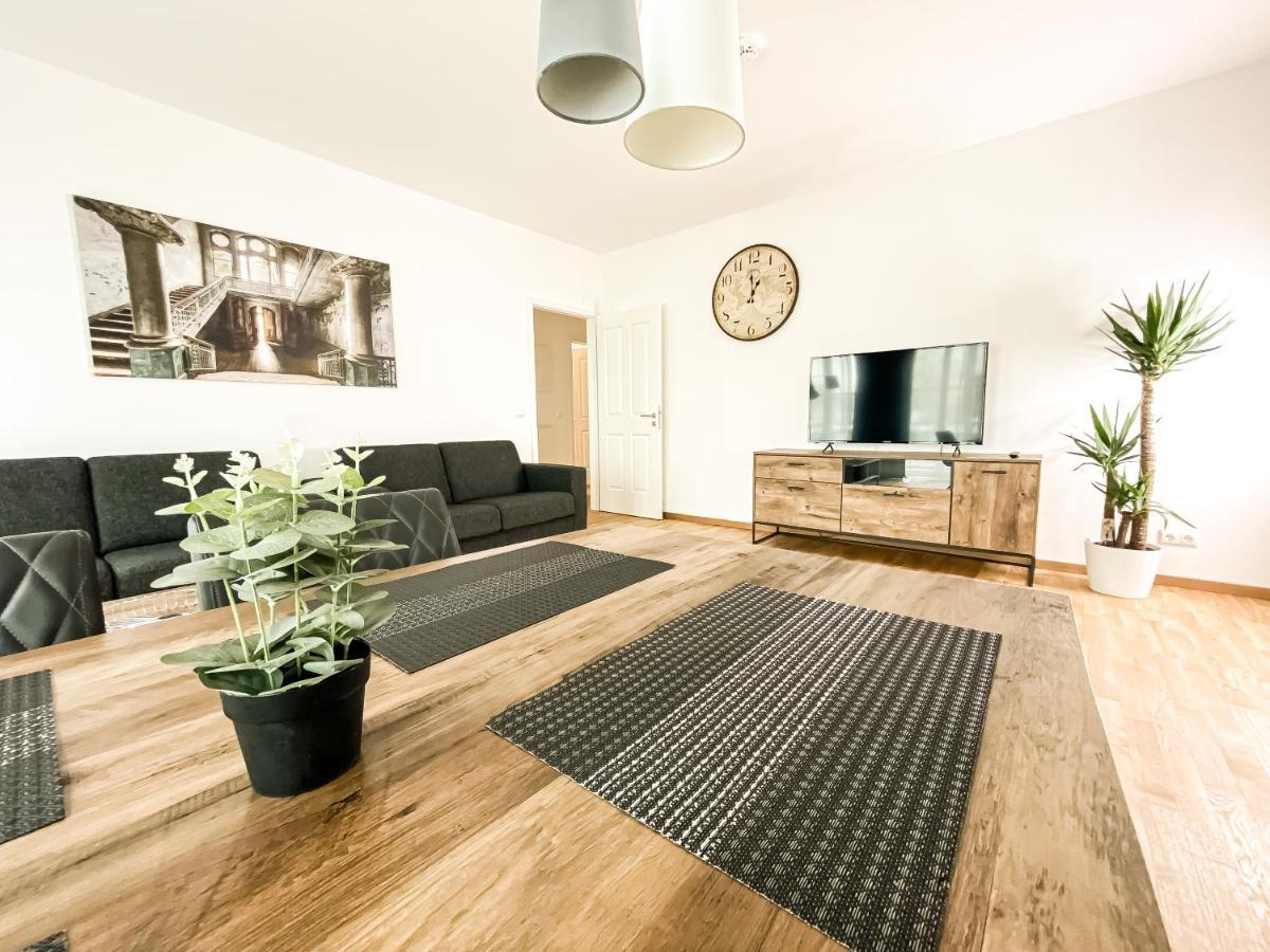 Modernes Luxus-Apartment Im Leipziger Zentrum Esterno foto