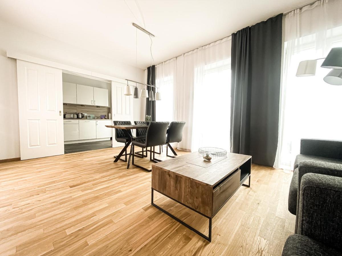 Modernes Luxus-Apartment Im Leipziger Zentrum Esterno foto