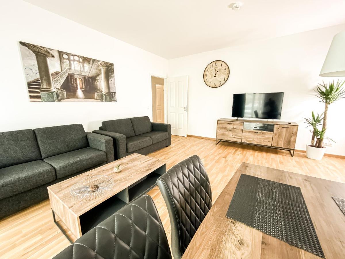 Modernes Luxus-Apartment Im Leipziger Zentrum Esterno foto